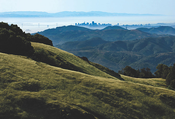 View of San Francisco from Mount Tamalpais